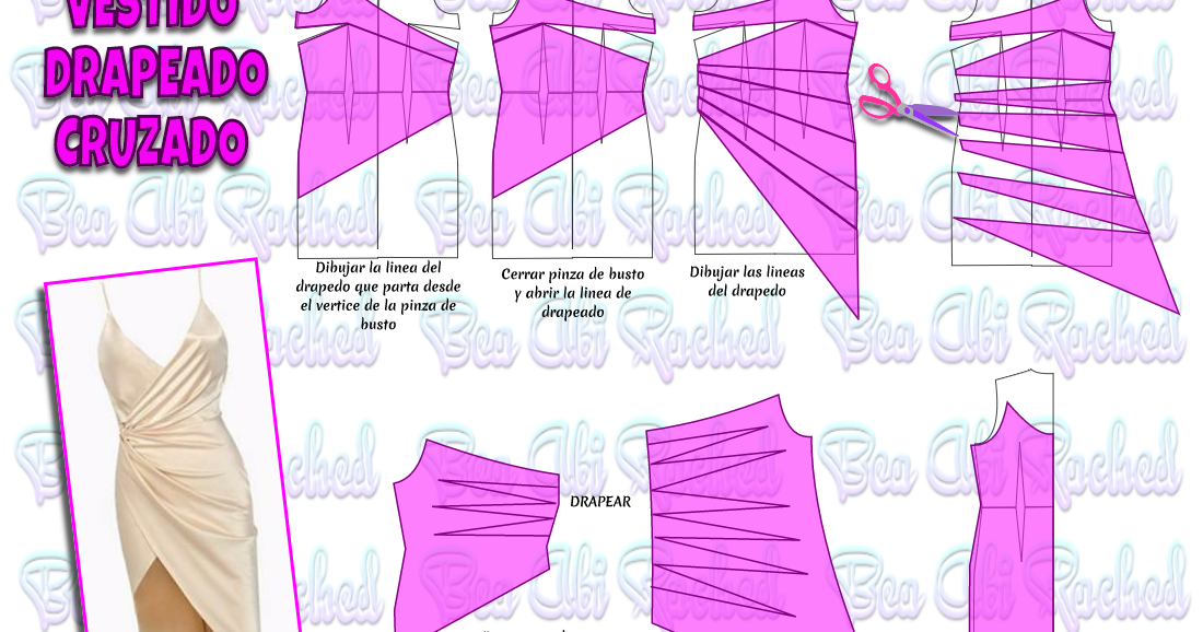 VESTIDO DRAPEADO CRUZADO